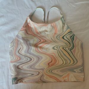 Old Navy cropped sports bra